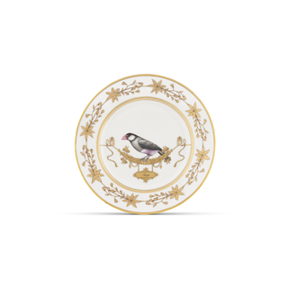 Birds & Flowers Series - 26.5CM Oat Genus Dinner Plate