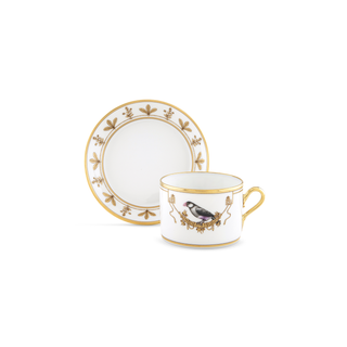 Birds & Flowers Series - Oat Genus Cup & Saucer Set
