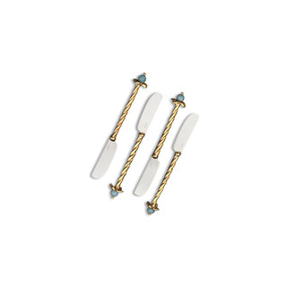 VENISE Spreaders Set of 4 - Gold L15CM