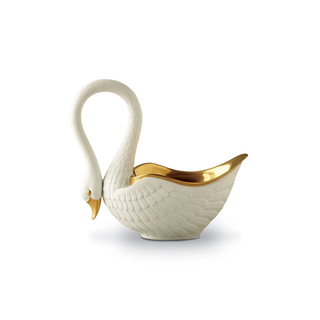 SWAN Medium Bowl - White H17CM