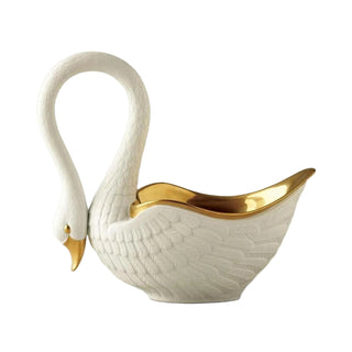 L'OBJET - SWAN Large Bowl / White / H33CM