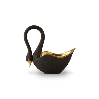 SWAN Medium Bowl - Black H17CM