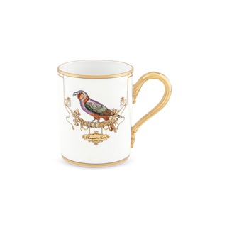 Birds & Flowers Series - Shrike Covered Mug Set