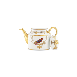 Birds & Flowers Series - Tanager Teapot