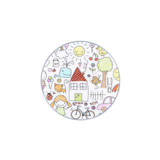 KARTELL - Tiptop Children's Round Table 2010 - Transparent Pattern