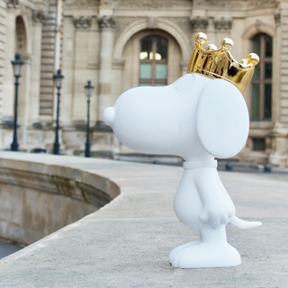 Crown Snoopy-31CM-Platinum Gold