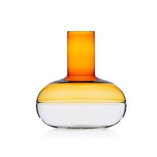 ICHENDORF MILANO - Glass Slim Neck Carafe - Yellow Transparent