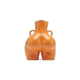 ANISSA KERMICHE - LOVE HANDLES Vase - Glossy Orange