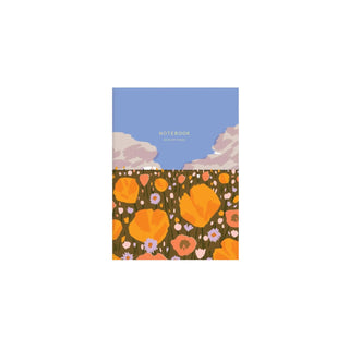 Wrap Magazine – Notebook | Poppy Field Floral | Daily Use