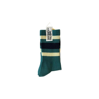 Colour Contrast Cotton Socks – Mid-Length | Unisex | US 5–12