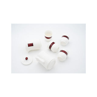 Feibai Travel Tea Set - Red