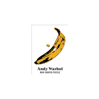 GALISON - Andy Warhol - Banana Mini Shaped Puzzle