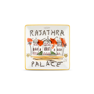 LUCHINO Series RAJATHRA PALACE Square Plate