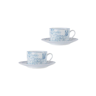 Paris Stroll Cup & Saucer 2-Piece Set 150ML (1980-179 Cup,1980-145 Saucer)