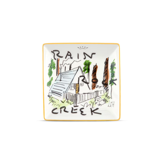 LUCHINO Series RAIN ROCK CREEK Square Plate