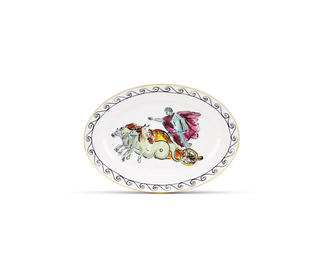 Neptune Series Oval Plate - Chariot Horse