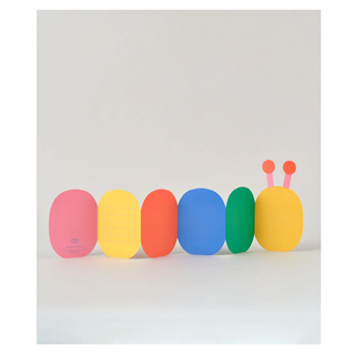 Greeting Card CATERPILLAR FOLD OUT CARD