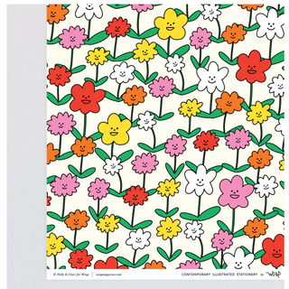Wrapping Paper HAPPY FLOWERS