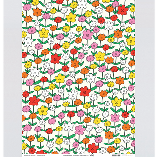 Wrapping Paper HAPPY FLOWERS
