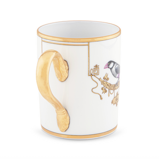 Birds & Flowers Series - Tanager Covered Mug Set