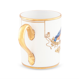 Birds & Flowers Series - Shrike Covered Mug Set