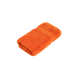 Orange Hand Towel 45×95cm – Soft, Plush Cotton with High Absorbency