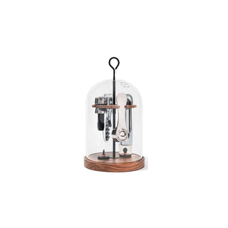 L’ATELIER DU VIN - Le Globe – Complete Wine Tasting Set with Glass Dome & Walnut Base