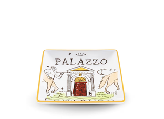 LUCHINO Series PALAZZO CENTAURO Square Plate