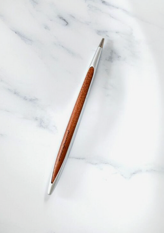 PININFARINA SEGNO - Cambiano Luxury Leather 01 Eternal Metal Pen