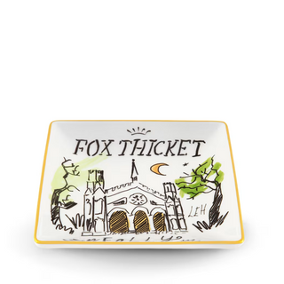 LUCHINO Series FOX THICKET FOLLY Square Plate
