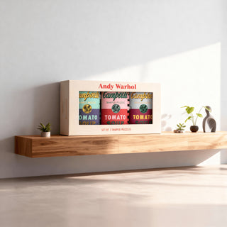 GALISON - Andy Warhol - Campbell's Soup 3 Cans Puzzle Set