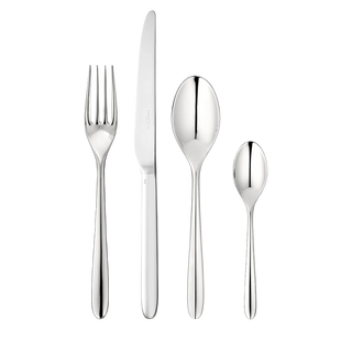 MOOD Silver Egg Flatware Set