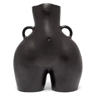 LOVE HANDLES Vase - Matte Black