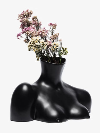 BREAST FRIEND Vase - Matte Black