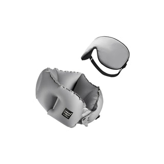 URBAN FOREST - Tree · Pocket Inflatable neck pillow & eyeshade | Grey