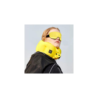 URBAN FOREST - Tree · Pocket Inflatable neck pillow & eyeshade | Yellow