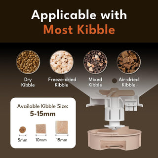 PetSnowy - Wi-Fi Enabled Cat Feeder Automatic with APP Control for Dry Food