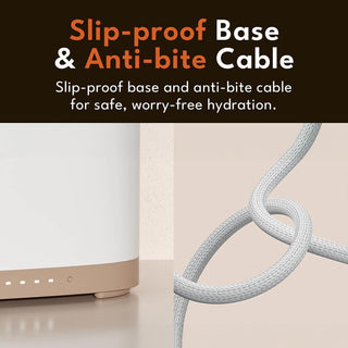 PetSnowy - Cat Water Fountain with Safe-Sip Pump