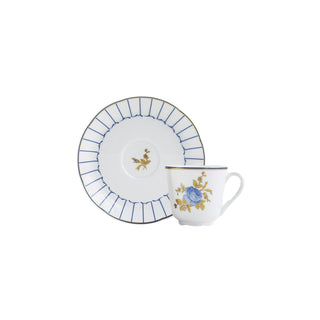 BERNARDAUD - Brocante Coffee Cup & Saucer 100ML (1829-163 Cup