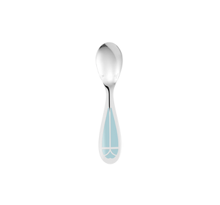Christofle Talisman Baby Cutlery Set – Blue Handle