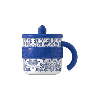 DUNDUN - 0.45L Holiday Tumbler Mug (Stainless Steel 316 / Blue and White Porcelain Pattern)