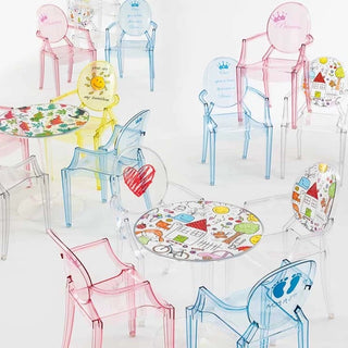 KARTELL - Tiptop Children's Round Table 2010 - Transparent Pattern