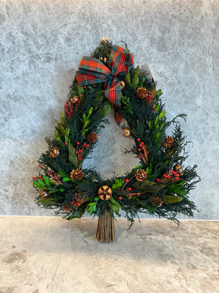Christmas Tree Wreath