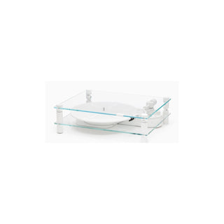 Transparent -Turntable | White