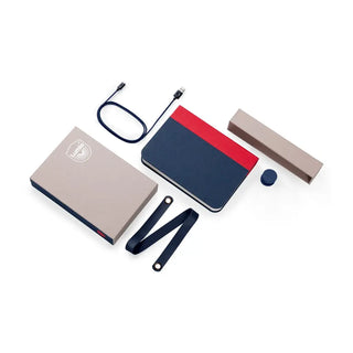 LUMIO - Classic LITO Fabric Book Light - Red Blue