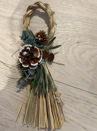 FLO-FLOS - Cedar Large Oat Twist Hanging Ornament Small