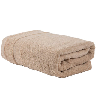Beige Bath Towel 84×180cm – Soft, Plush Cotton with High Absorbency